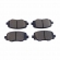 Pastilha Tras. Ferodo HQF4141A Jeep Renegade - Cód.4150