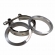 Kit Abraçadeira V-Band com Flanges Inox 4\\\\\\\