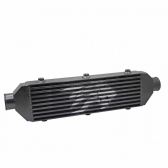 Intercooler Asllan Black  (Preto) High Flow Street 2 1/2\