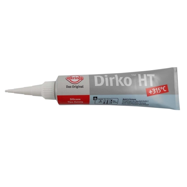 Cola Silicone Dirko Cinza Alta Temperatura Elring - Cód.3435
