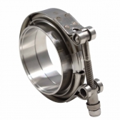 Kit Abraçadeira V-Band com Flanges Inox 3\