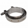 Kit Abraçadeira V-Band com Flanges Inox 4\\\\\\\