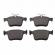 Pastilha Tras. Textar 2500801 VW Jetta, Golf - Cód.11391