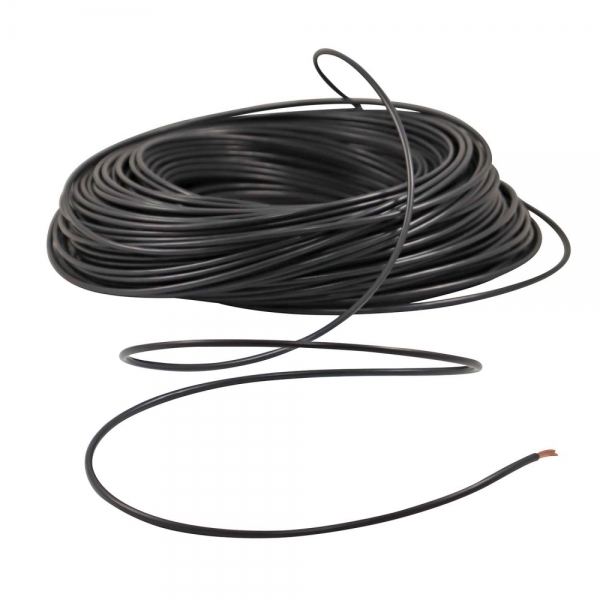 Cabo Flex. Automotivo 4.00mm  Preto - Cód.8104