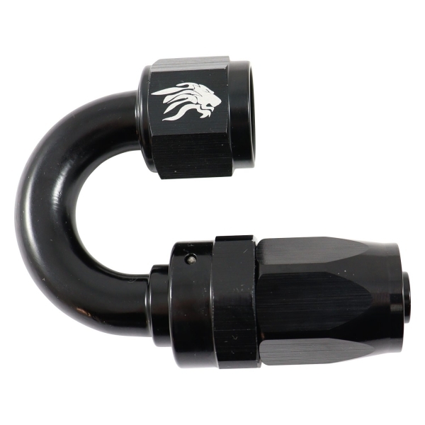 Conexão 8AN / AN8 Curva 180° Aeroquip All Black - Cód.7160