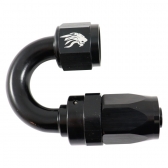 Conexão 8AN / AN8 Curva 180° Aeroquip All Black - Cód.7160