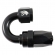 Conexão 8AN / AN8 Curva 180° Aeroquip All Black - Cód.7160